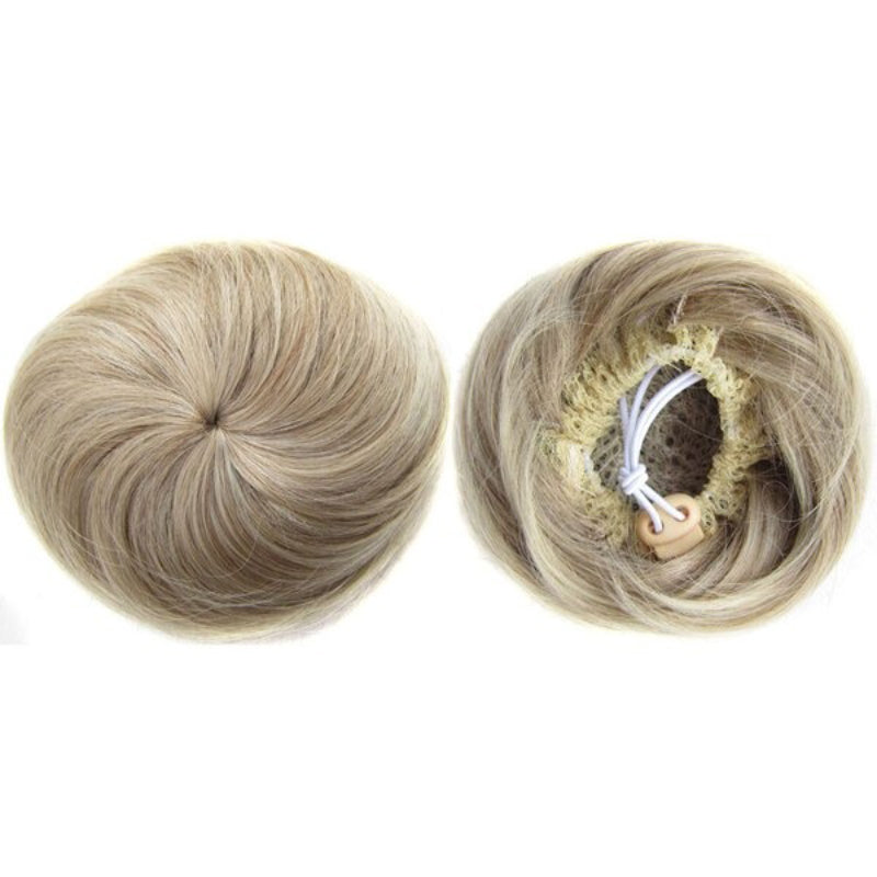 Women's Hair Bun Extension Brown High-Temperature Fiber 5