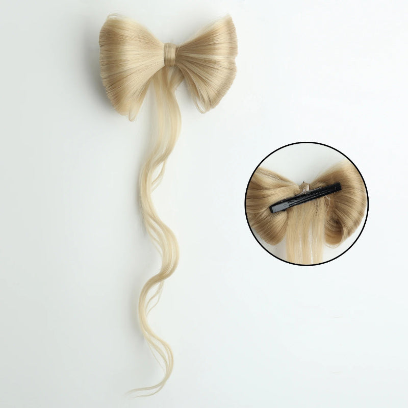 Women's Hair Extension Natural Wave Brown Clip-In Ponytail 12