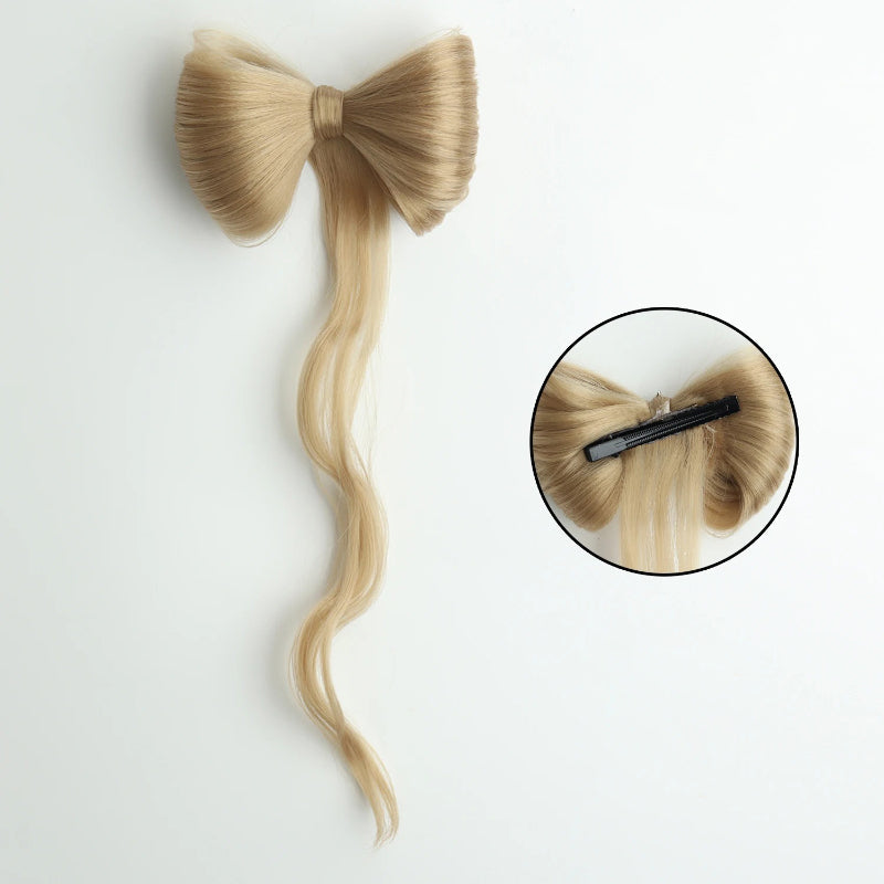 Women's Hair Extension Natural Wave Brown Clip-In Ponytail 13