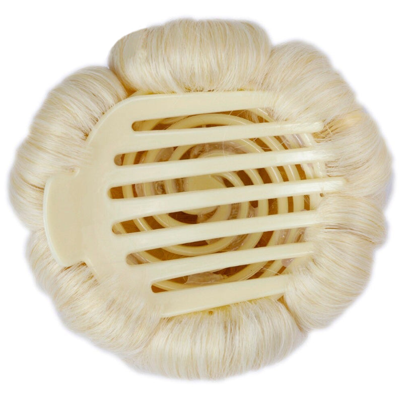 Women’s Hair Extensions Flower Shape Synthetic Hair Bun 3