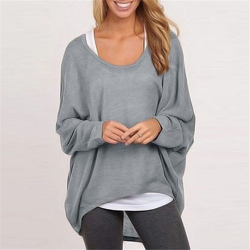 Womens Oversized Knit Sweater - Tunic Length Long Sleeve Casual Top 7