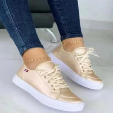 Women's Lace-Up Orthopedic Shoes with Thick Sole – All-Day Comfort and Smooth Finish 4