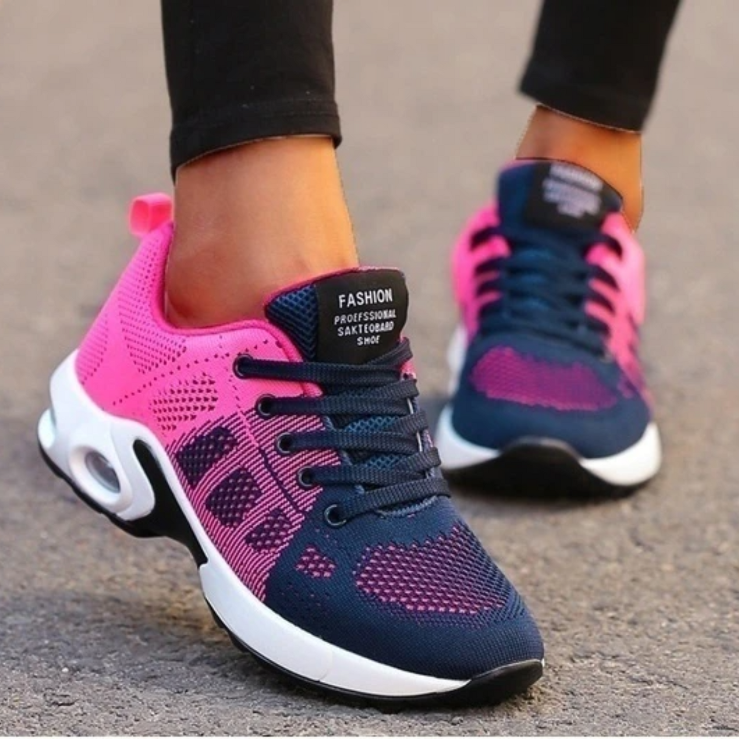Women's Lightweight Cushioned Walking Sneakers with Orthopedic Support for All-Day Comfort 6