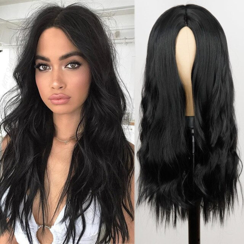 Women's Long Wavy Wig Heat-Resistant Synthetic Hair 18