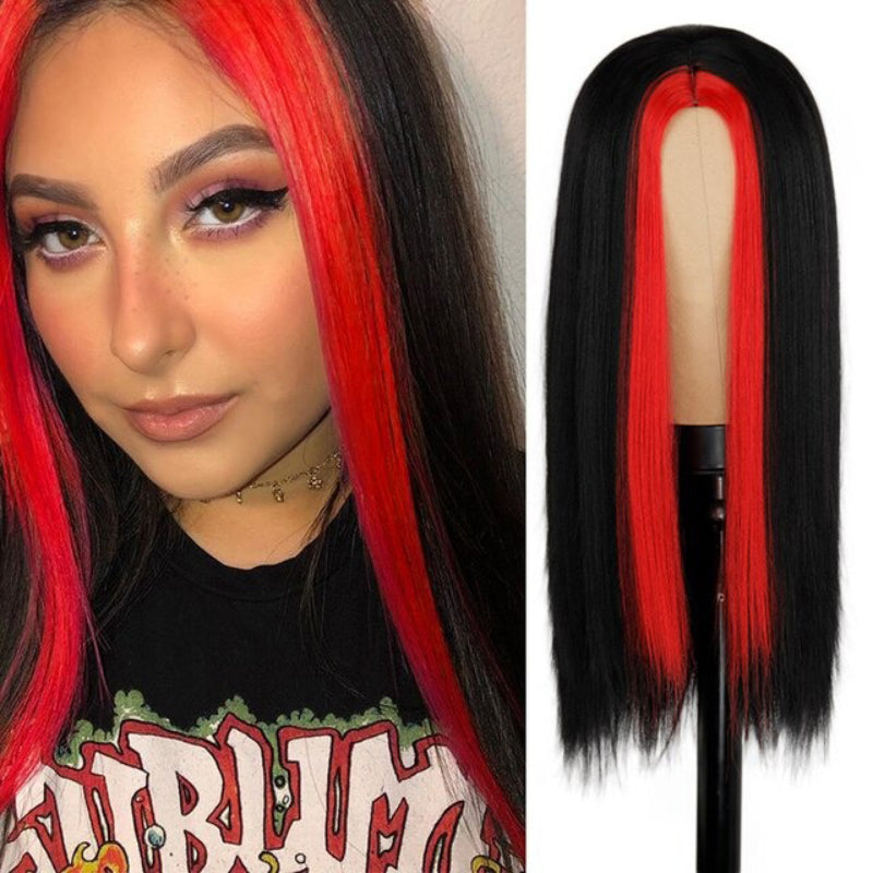 Women's Long Wig Blonde High-Temperature Fiber 4