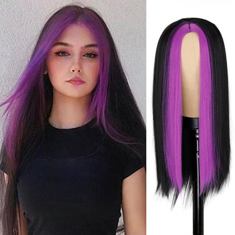 Women's Long Wig Blonde High-Temperature Fiber 8