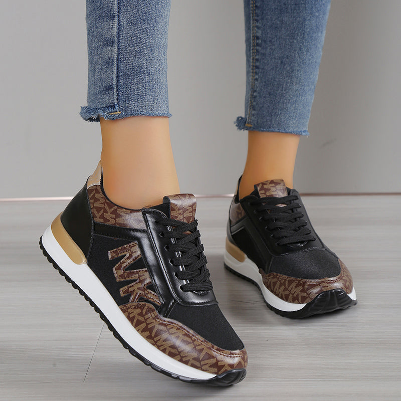 Women's Low-Top Mesh Sneakers with Cushioned Sole for Casual Athletic Wear 8