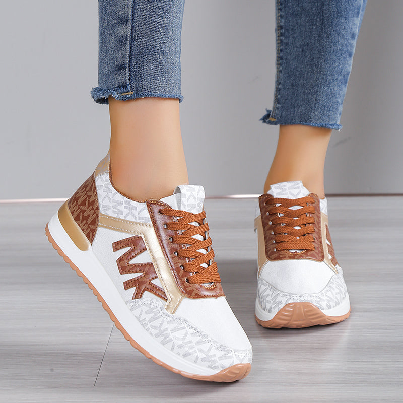 Women's Low-Top Mesh Sneakers with Cushioned Sole for Casual Athletic Wear 9