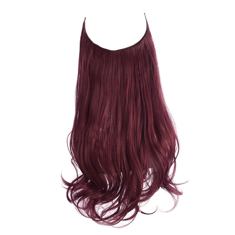 Women's Ombre Hair Wig Extensions Soft Wavy High-Temperature Fiber 0