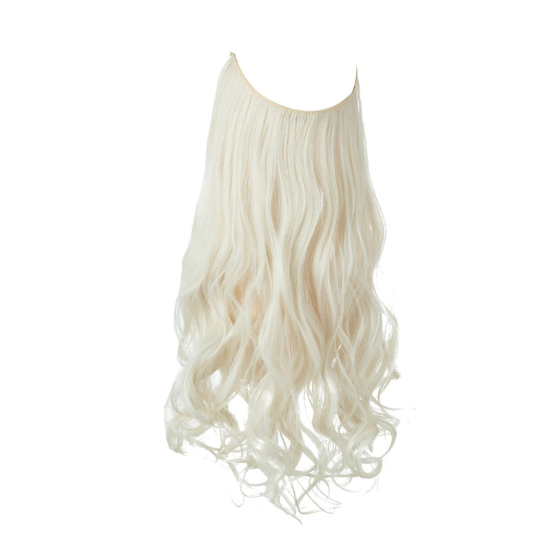Women's Ombre Hair Wig Extensions Soft Wavy High-Temperature Fiber 10