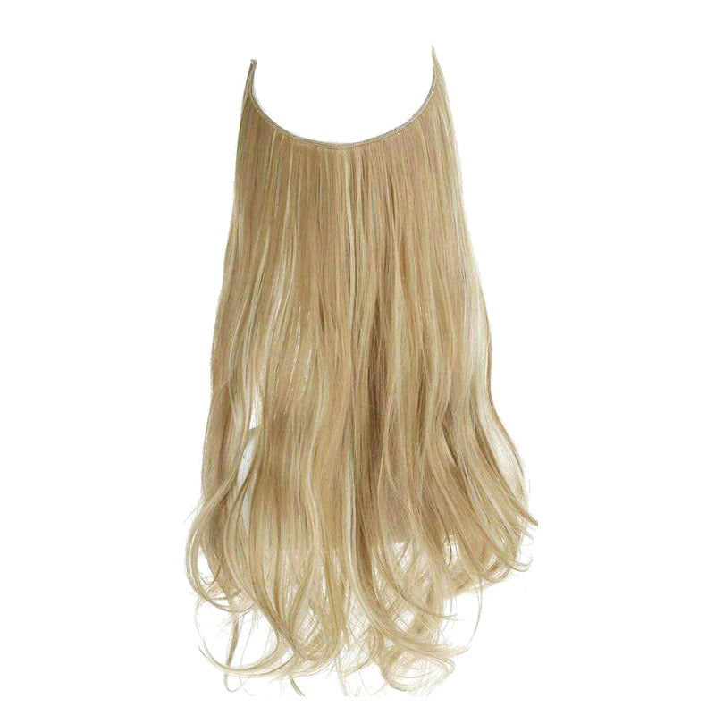 Women's Ombre Hair Wig Extensions Soft Wavy High-Temperature Fiber 14