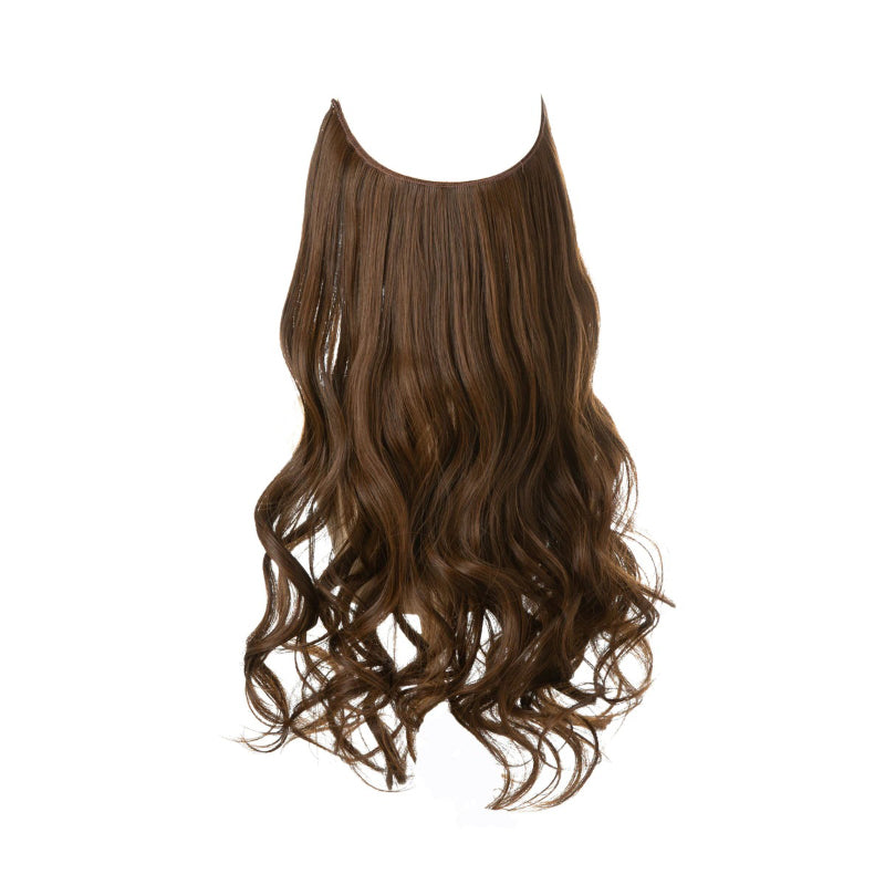 Women's Ombre Hair Wig Extensions Soft Wavy High-Temperature Fiber 15