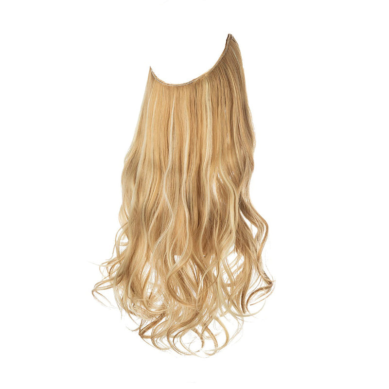 Women's Ombre Hair Wig Extensions Soft Wavy High-Temperature Fiber 23