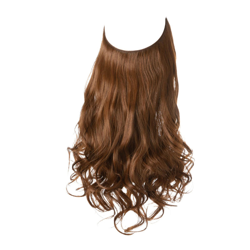 Women's Ombre Hair Wig Extensions Soft Wavy High-Temperature Fiber 24