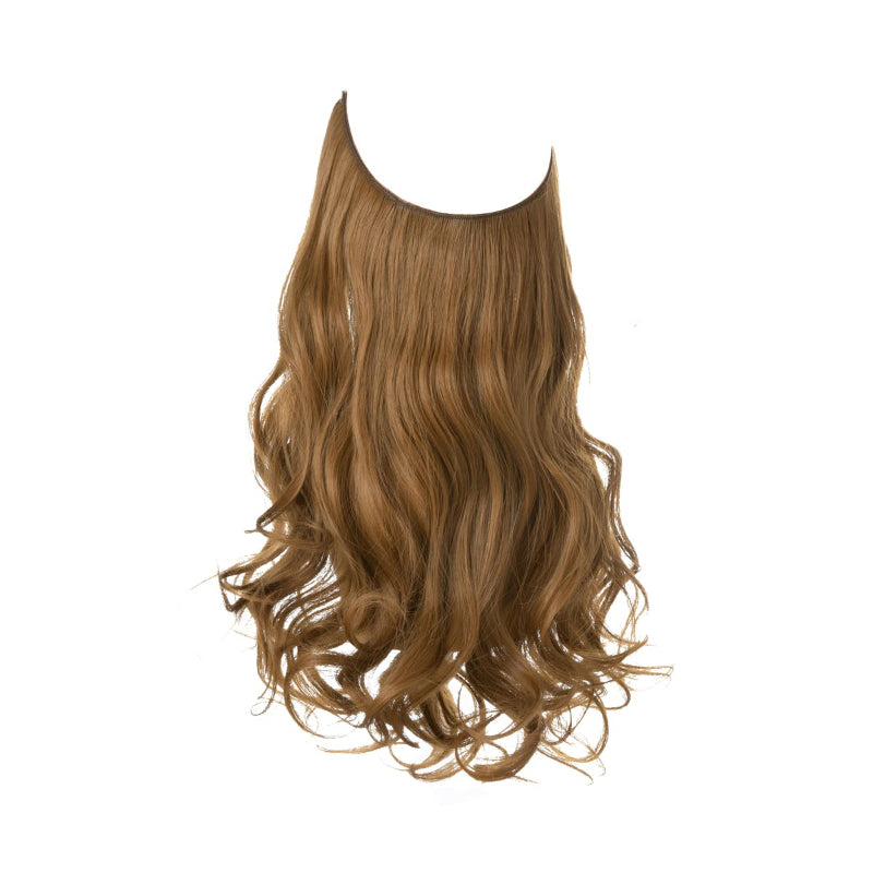 Women's Ombre Hair Wig Extensions Soft Wavy High-Temperature Fiber 28