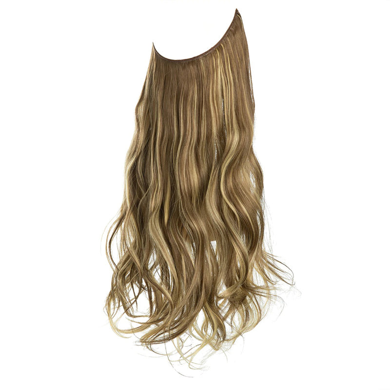 Women's Ombre Hair Wig Extensions Soft Wavy High-Temperature Fiber 7