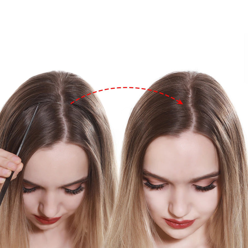 Women's Ombre Hair Wig Extensions Soft Wavy High-Temperature Fiber 7