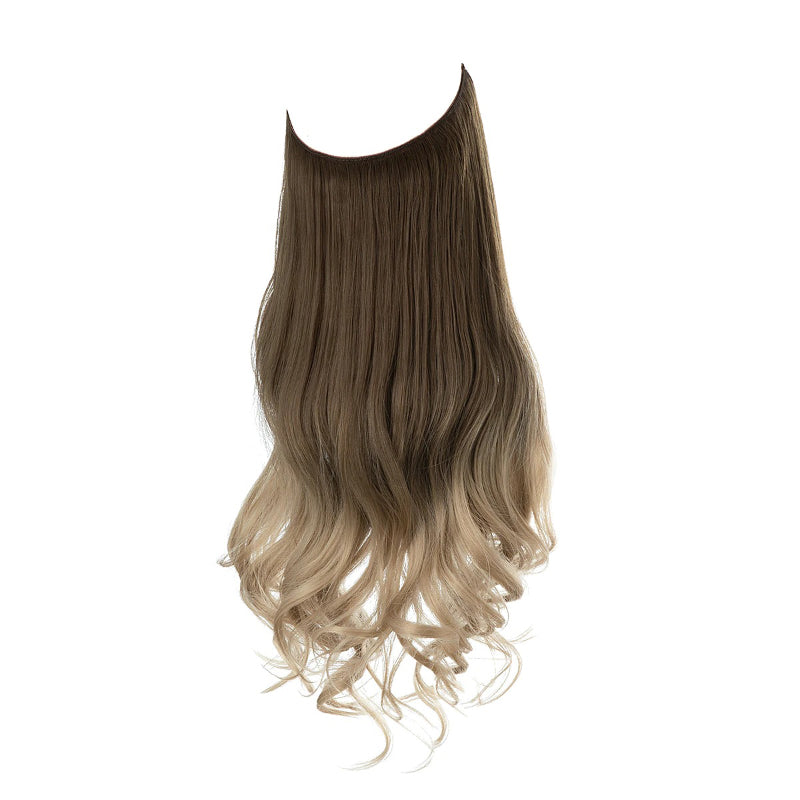 Women's Ombre Hair Wig Extensions Soft Wavy High-Temperature Fiber 8