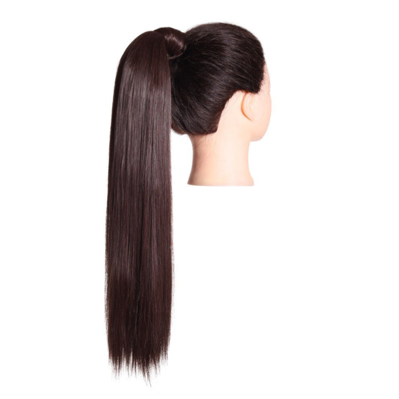 Women's Ponytail Extension Brown High-Temperature Fiber 25