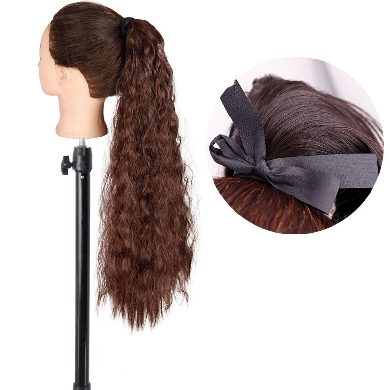 Women's Ponytail Extension Long Straight High-Temperature Fiber 48