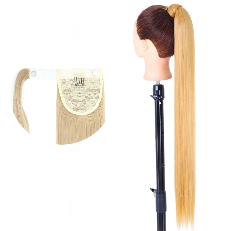 Women's Ponytail Extension Long Straight High-Temperature Fiber 49