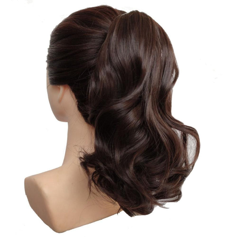 Women's Ponytail Extensions Short Curly High-Temperature Fiber 10