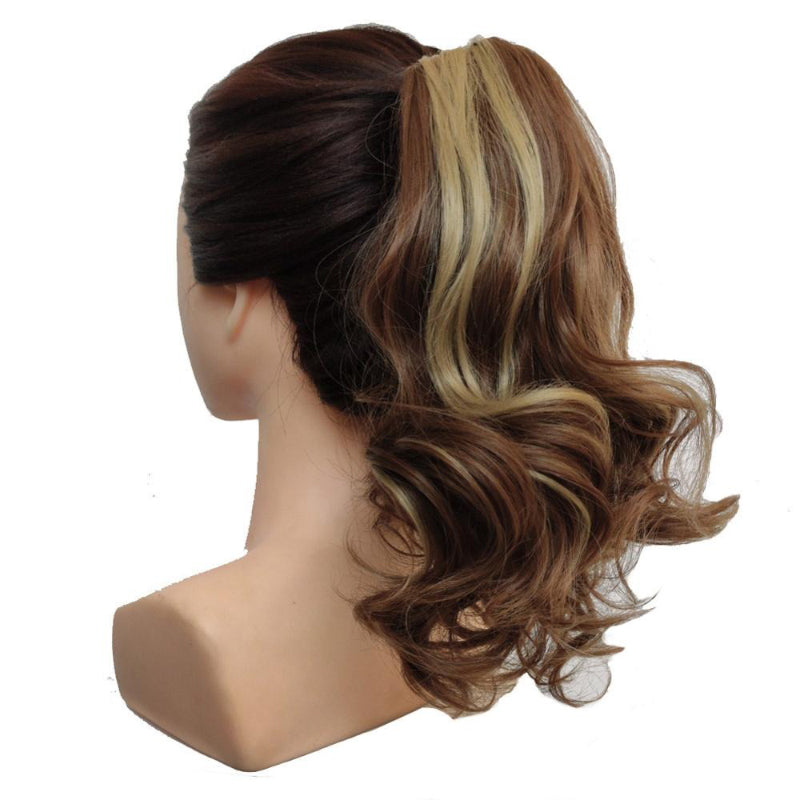 Women's Ponytail Extensions Short Curly High-Temperature Fiber 11