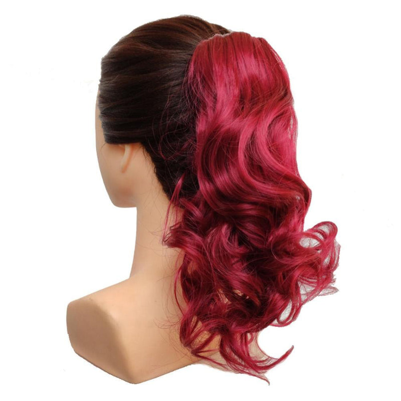 Women's Ponytail Extensions Short Curly High-Temperature Fiber 13