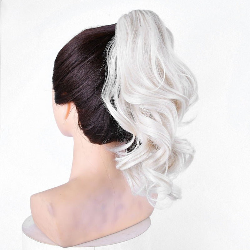 Women's Ponytail Extensions Short Curly High-Temperature Fiber 17