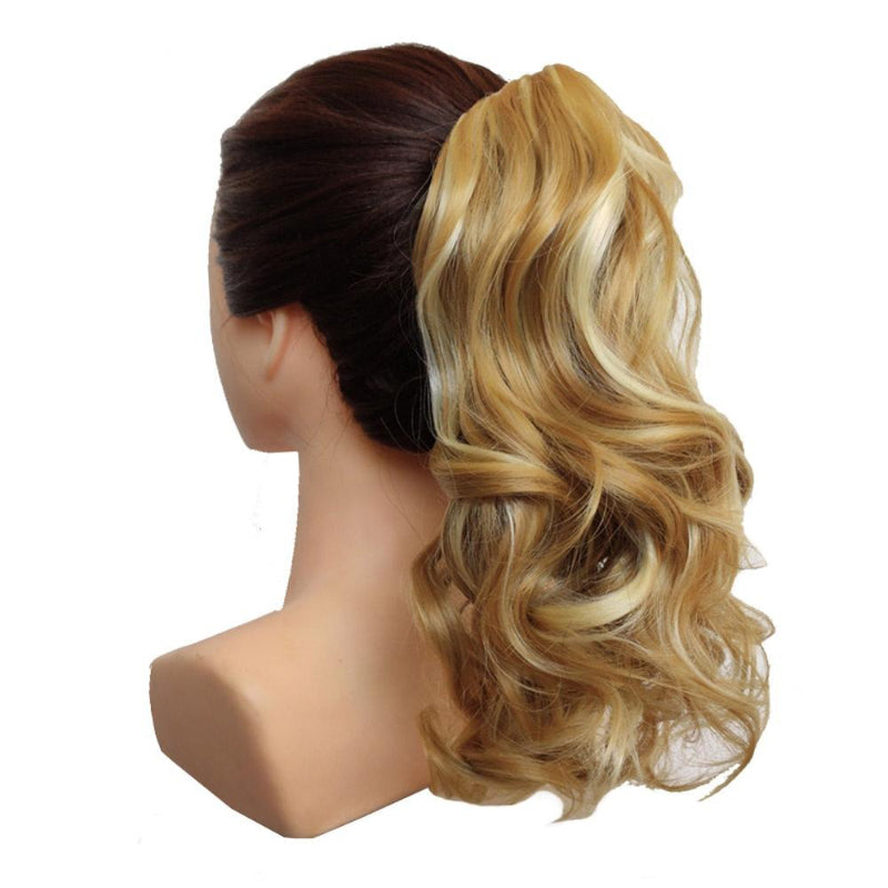 Women's Ponytail Extensions Short Curly High-Temperature Fiber 18