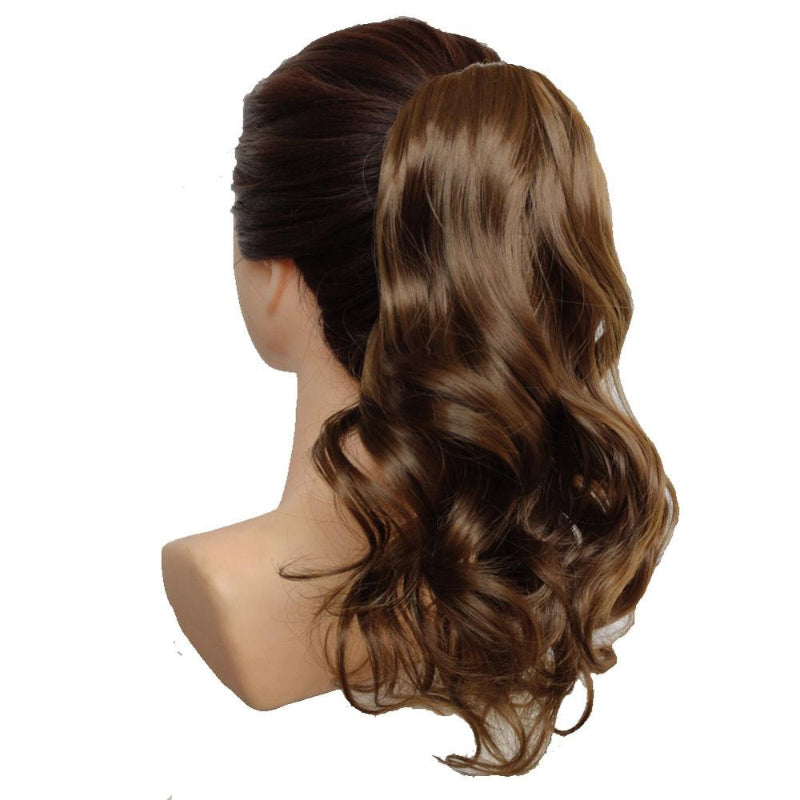 Women's Ponytail Extensions Short Curly High-Temperature Fiber 19