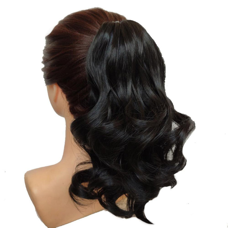 Women's Ponytail Extensions Short Curly High-Temperature Fiber 20