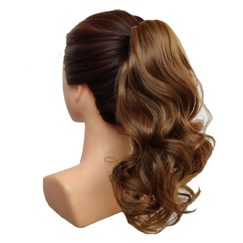 Women's Ponytail Extensions Short Curly High-Temperature Fiber 22