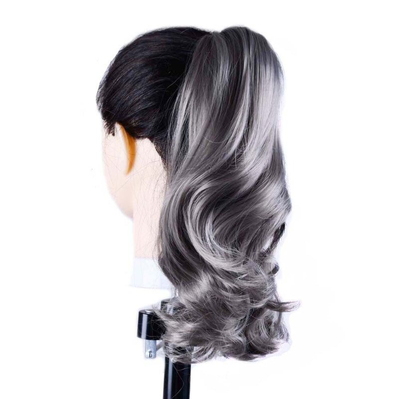 Women's Ponytail Extensions Short Curly High-Temperature Fiber 23