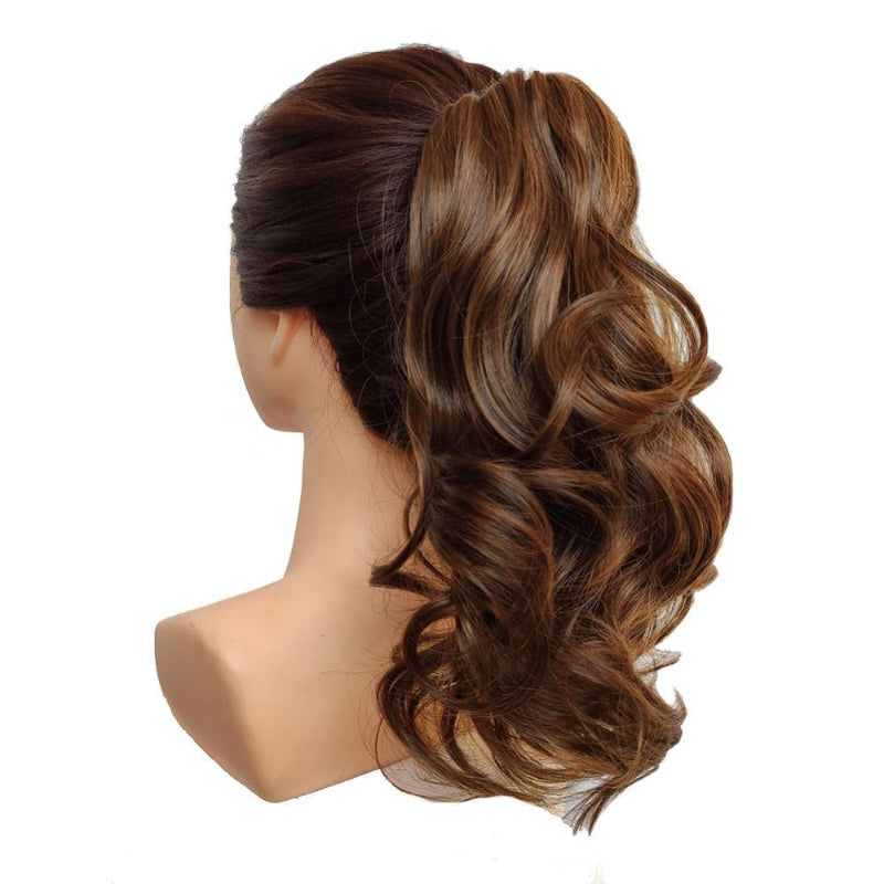 Women's Ponytail Extensions Short Curly High-Temperature Fiber 25