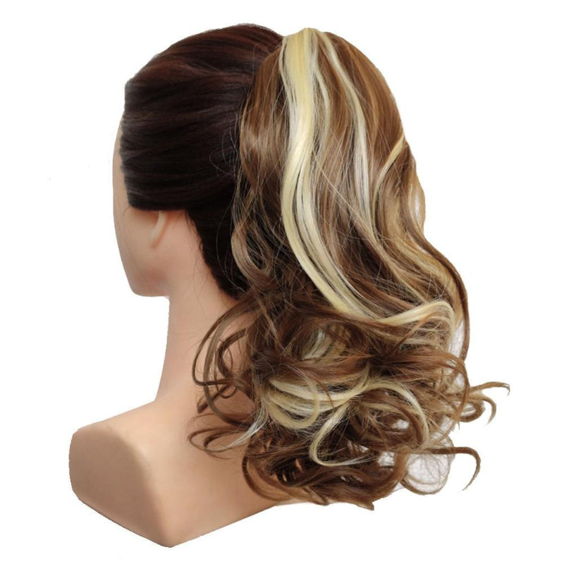 Women's Ponytail Extensions Short Curly High-Temperature Fiber 26