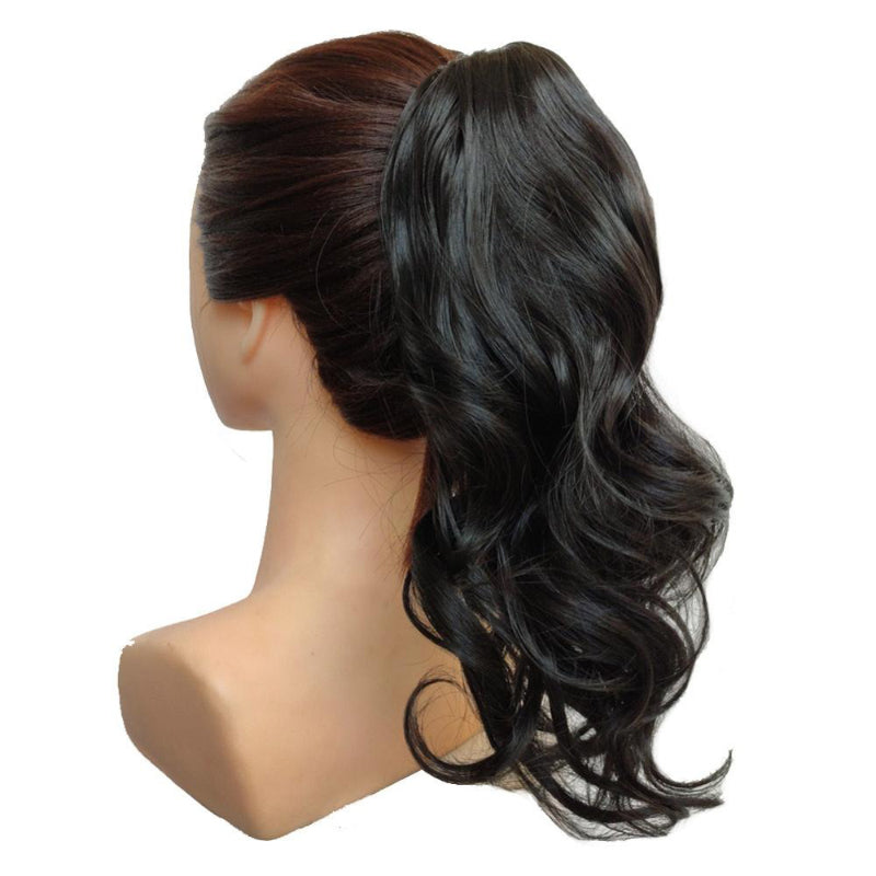 Women's Ponytail Extensions Short Curly High-Temperature Fiber 27