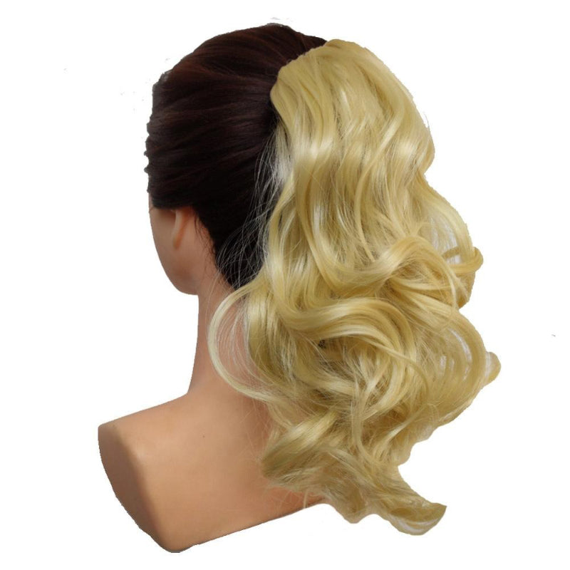 Women's Ponytail Extensions Short Curly High-Temperature Fiber 28