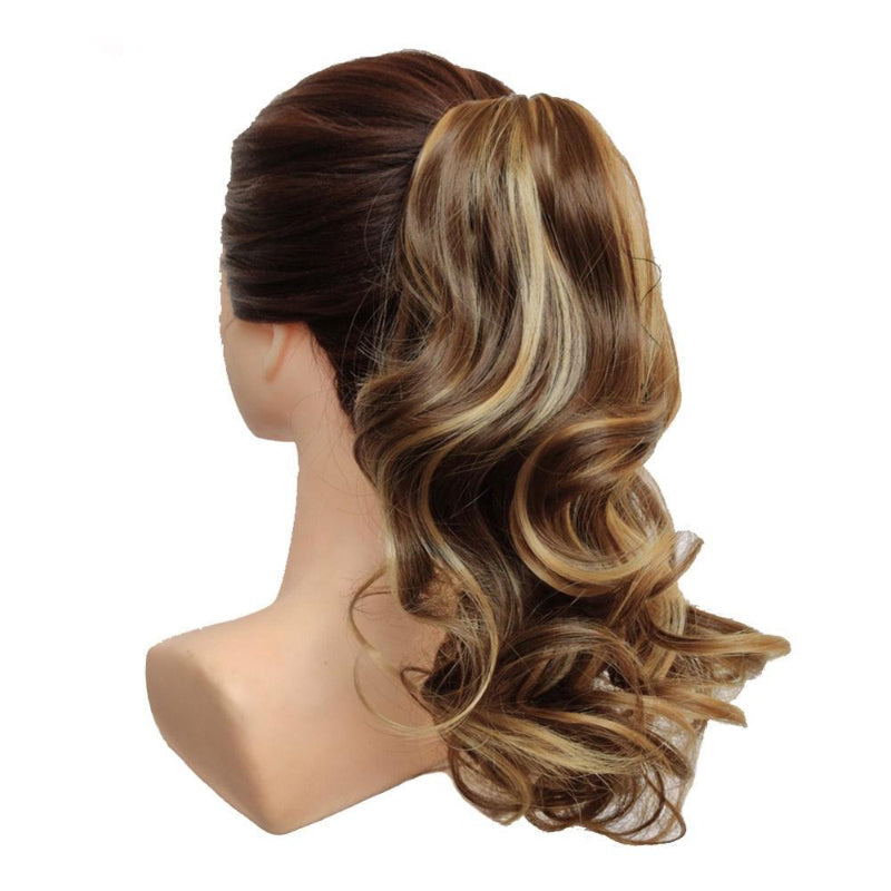 Women's Ponytail Extensions Short Curly High-Temperature Fiber 30