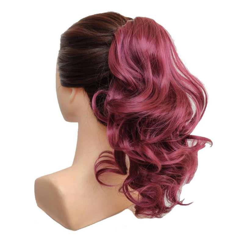 Women's Ponytail Extensions Short Curly High-Temperature Fiber 33