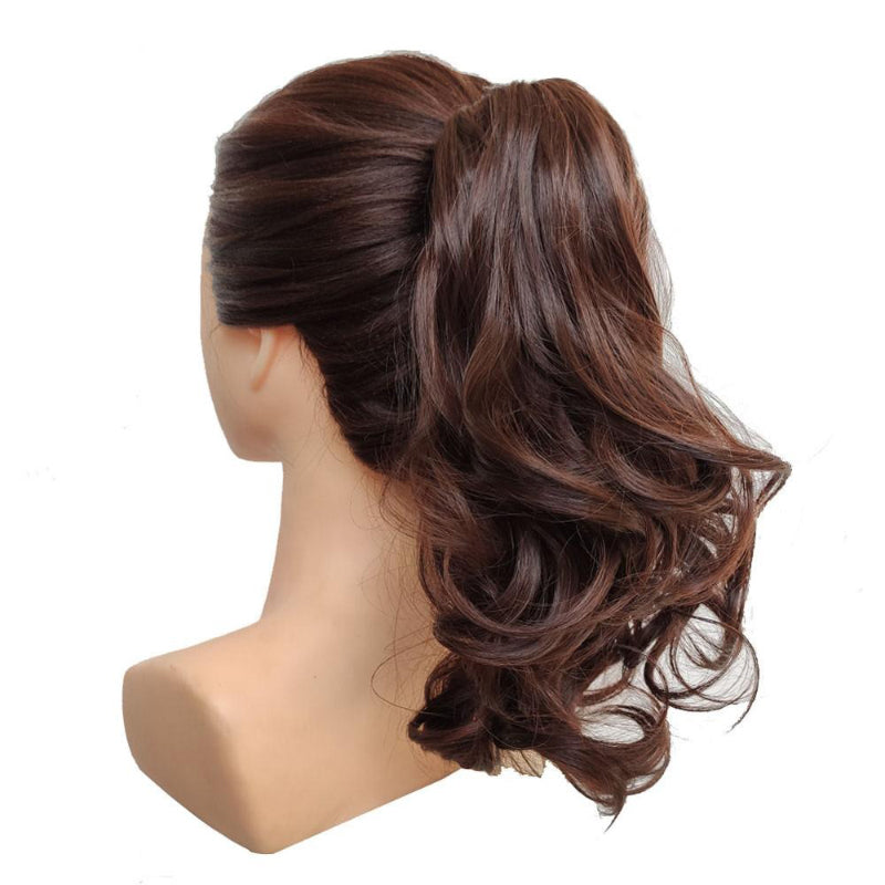 Women's Ponytail Extensions Short Curly High-Temperature Fiber 7