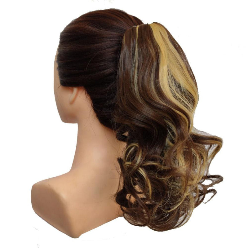 Women's Ponytail Extensions Short Curly High-Temperature Fiber 8