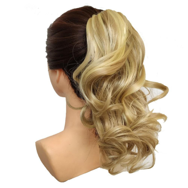 Women's Ponytail Extensions Short Curly High-Temperature Fiber 9
