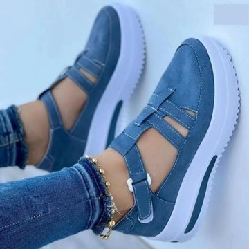 Women’s Strappy Platform Sandals – Open Toe Casual Footwear for Summer 2