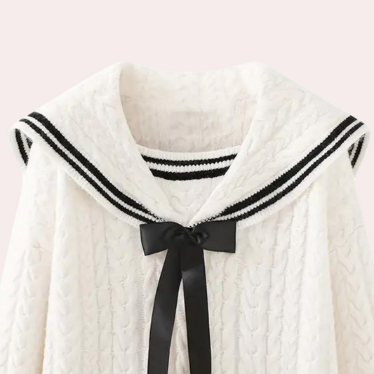 Womens Cozy Knitted Sweater for Casual Elegance 2