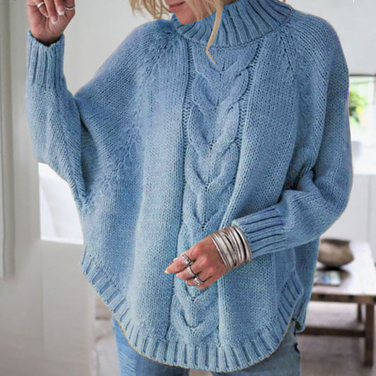 Womens Oversized Sweater with Bat Sleeves – Cozy Relaxed Fit for Casual Wear 2
