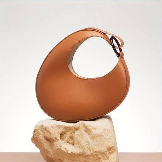 Women's Hobo Bag Black One Size Faux Leather-2