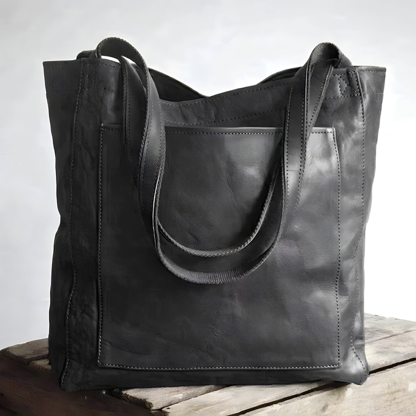Variant image for Women's Handbag Black Medium Suede-3