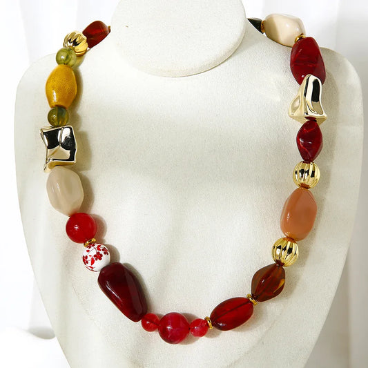 Women's Clavicle Chain Necklace Geometric Stainless Steel 2