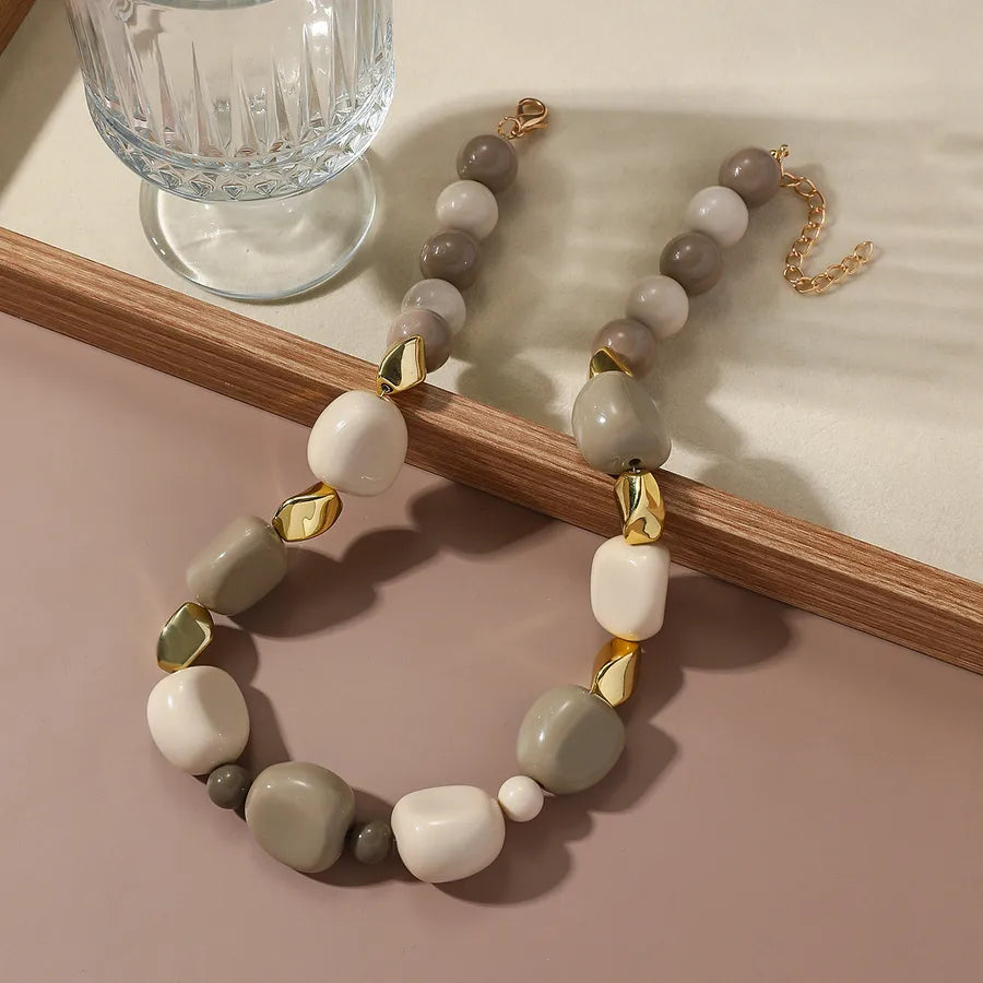Women's Necklace Geometric Cold Style Acrylic 3